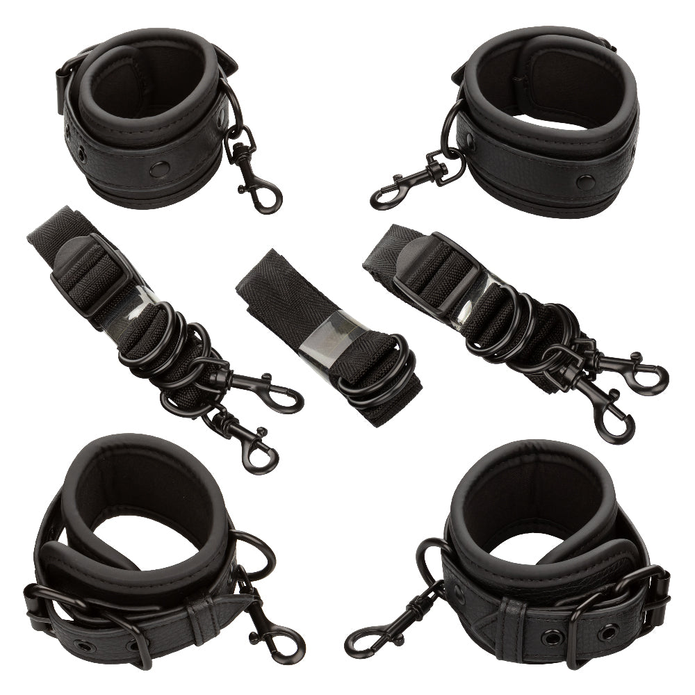 Nocturnal Collection Bed Restraints - Black by Bondage & Fetish Toys