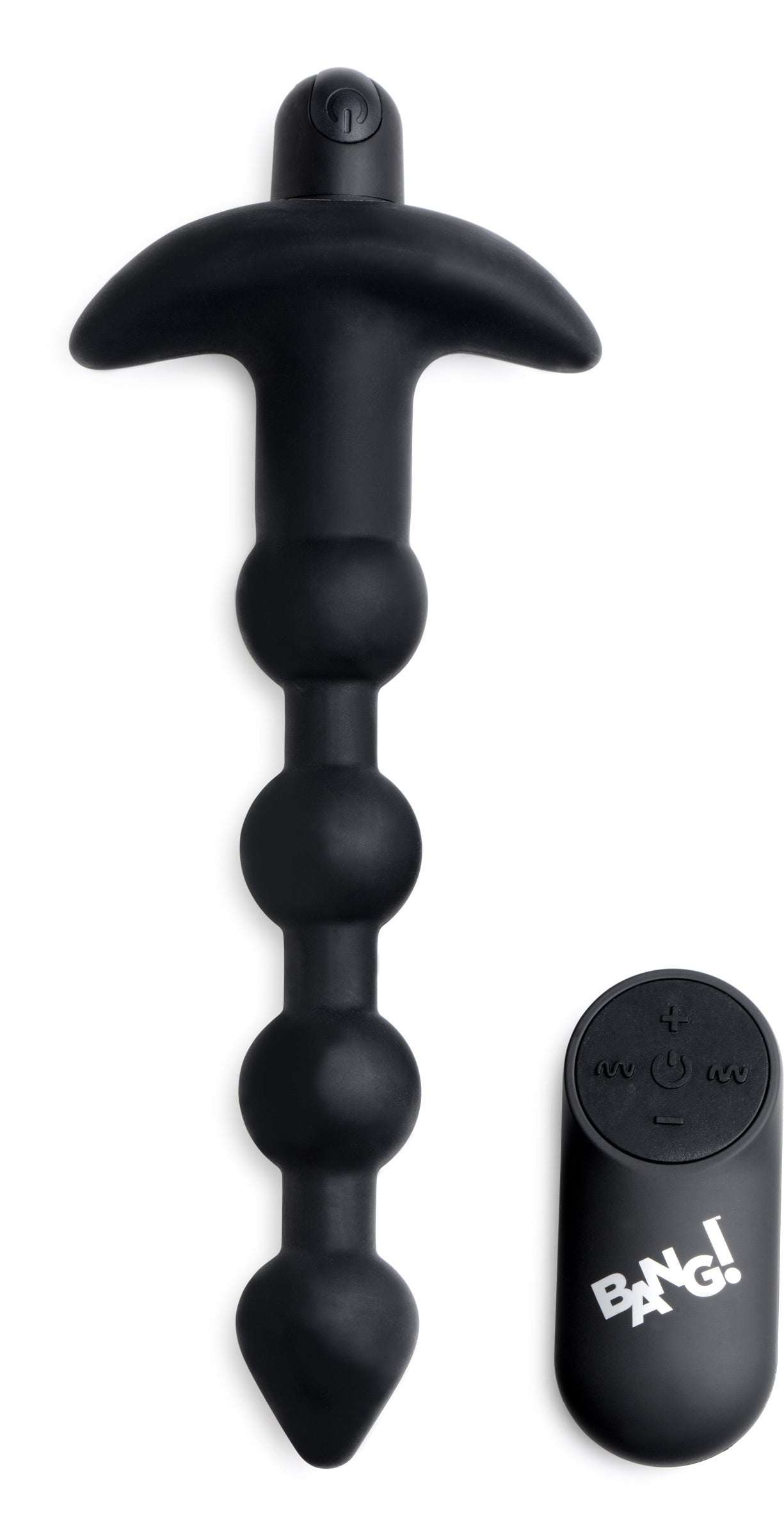 Bang - Vibrating Silicone Anal Beads with Remote Control by Anal Toys & Stimulators