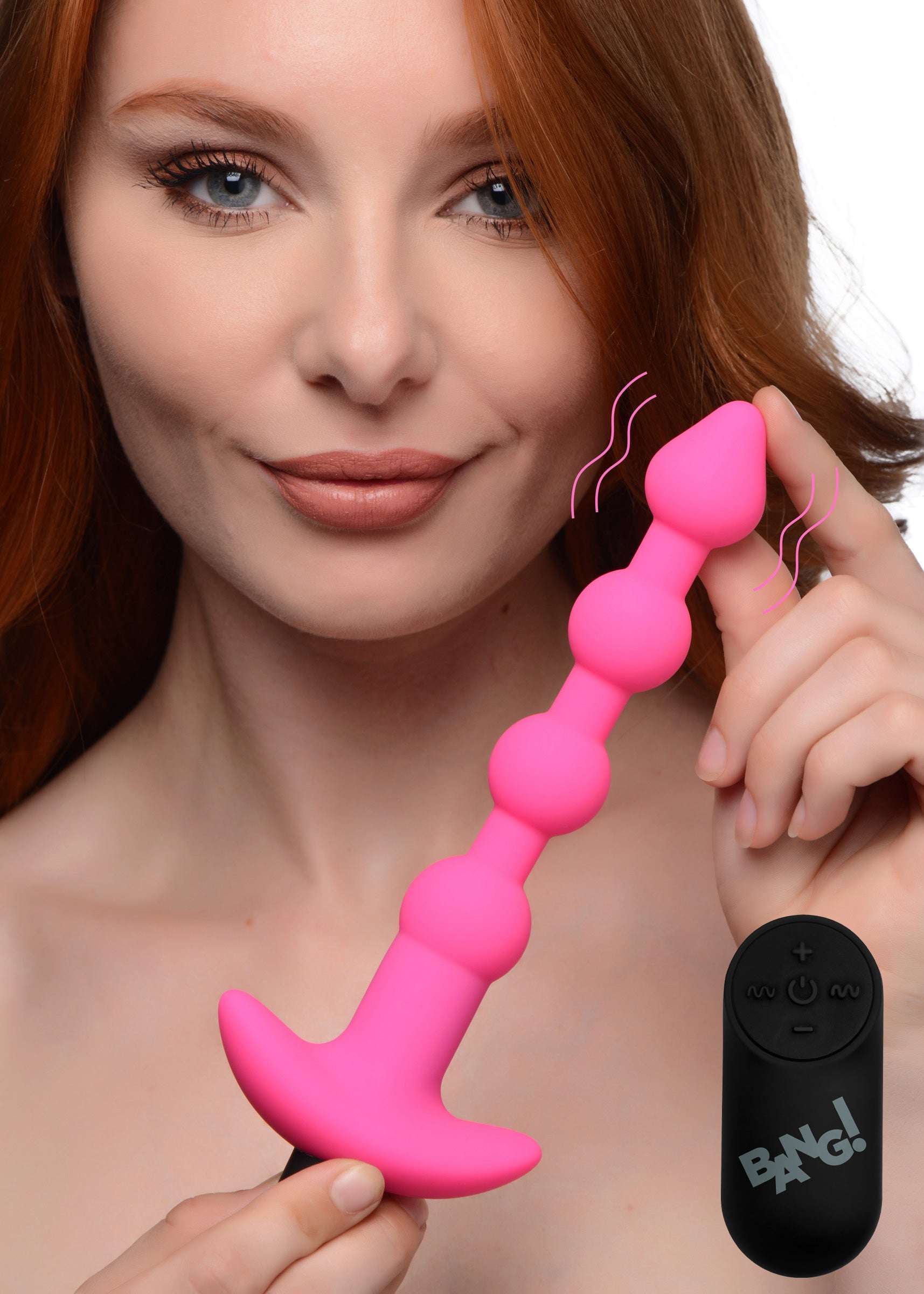 Bang - Vibrating Silicone Anal Beads with Remote Control by Anal Toys & Stimulators
