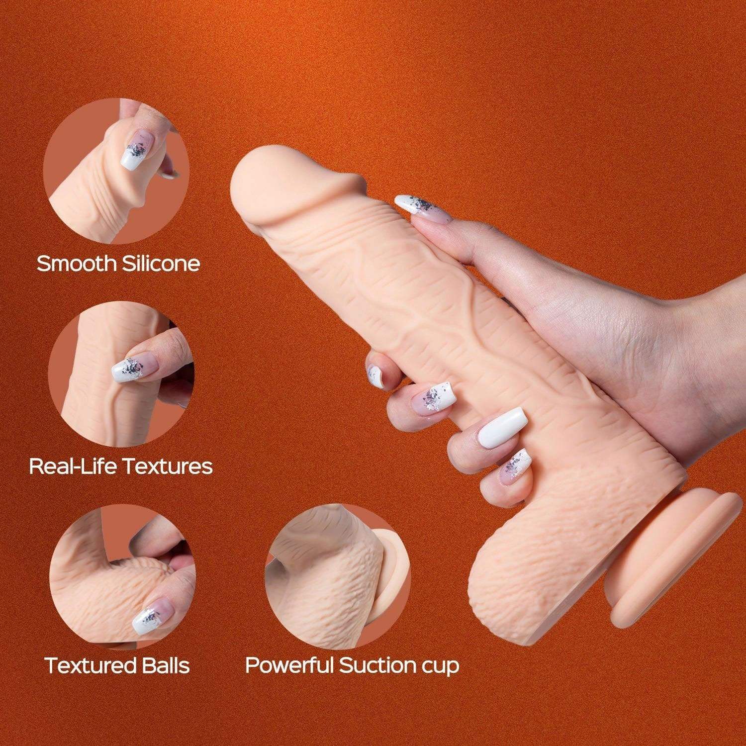 Paxton-App Controlled 7.5" Realistic Thrusting Penetrator Dildo by Anal Toys & Stimulators