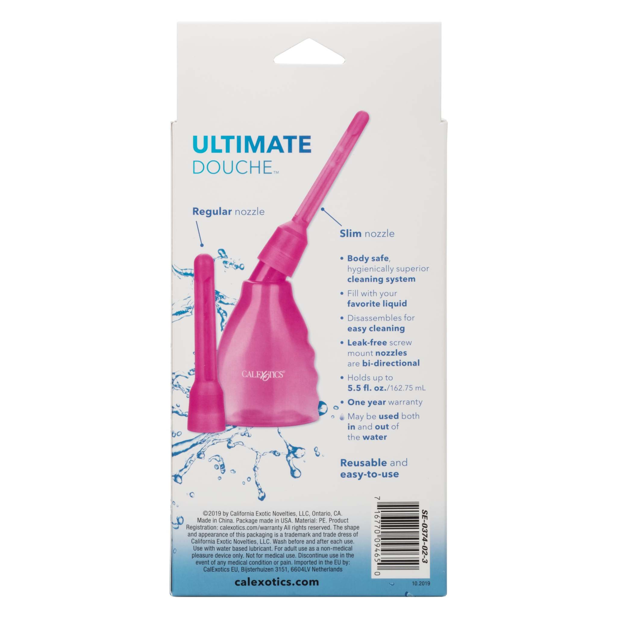 Ultimate Douche with Ergonomic Design for Effective and Comfortable Personal Care by Sexual Wellness
