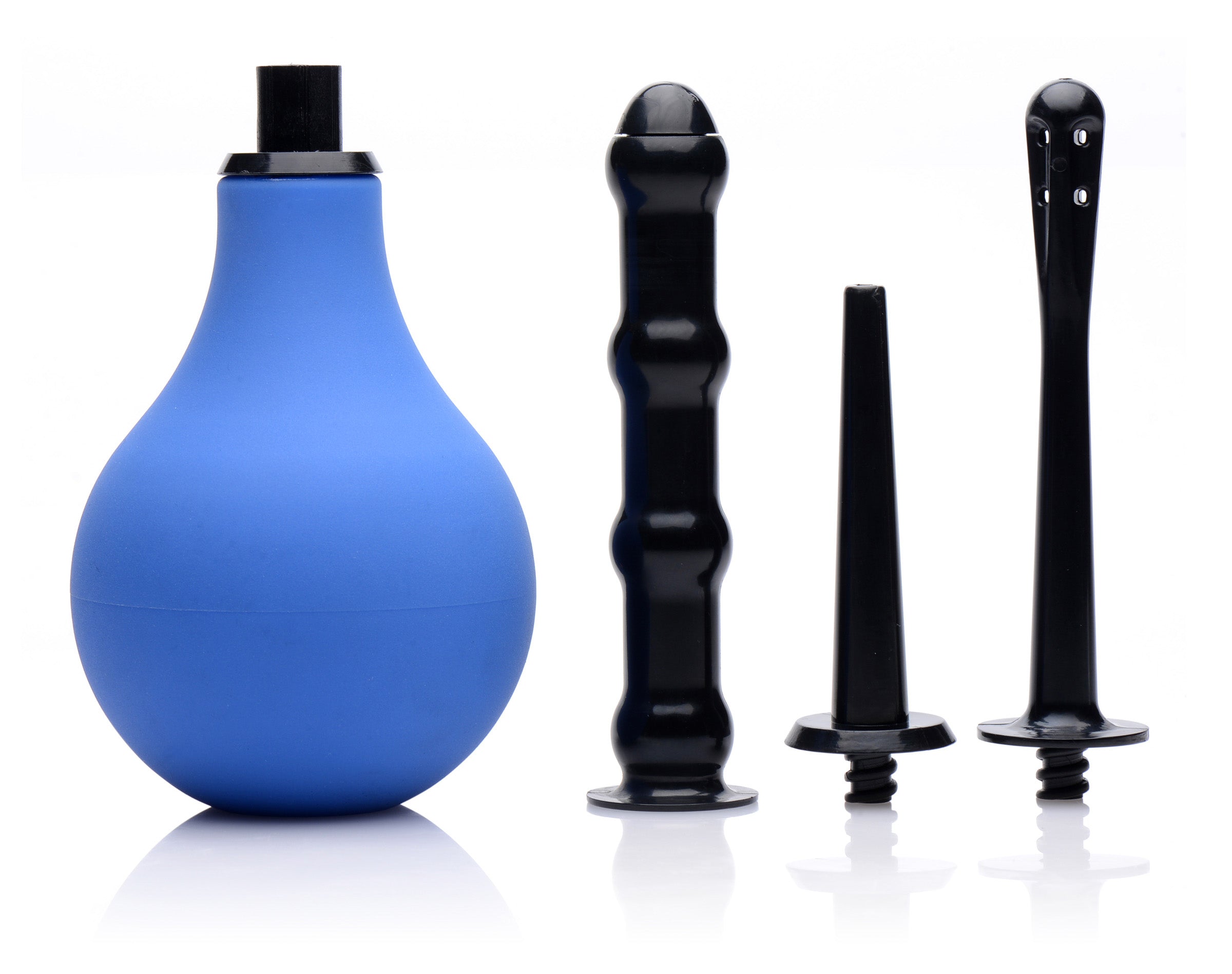Premium One- Way Valve Anal Douche Set by Sexual Wellness