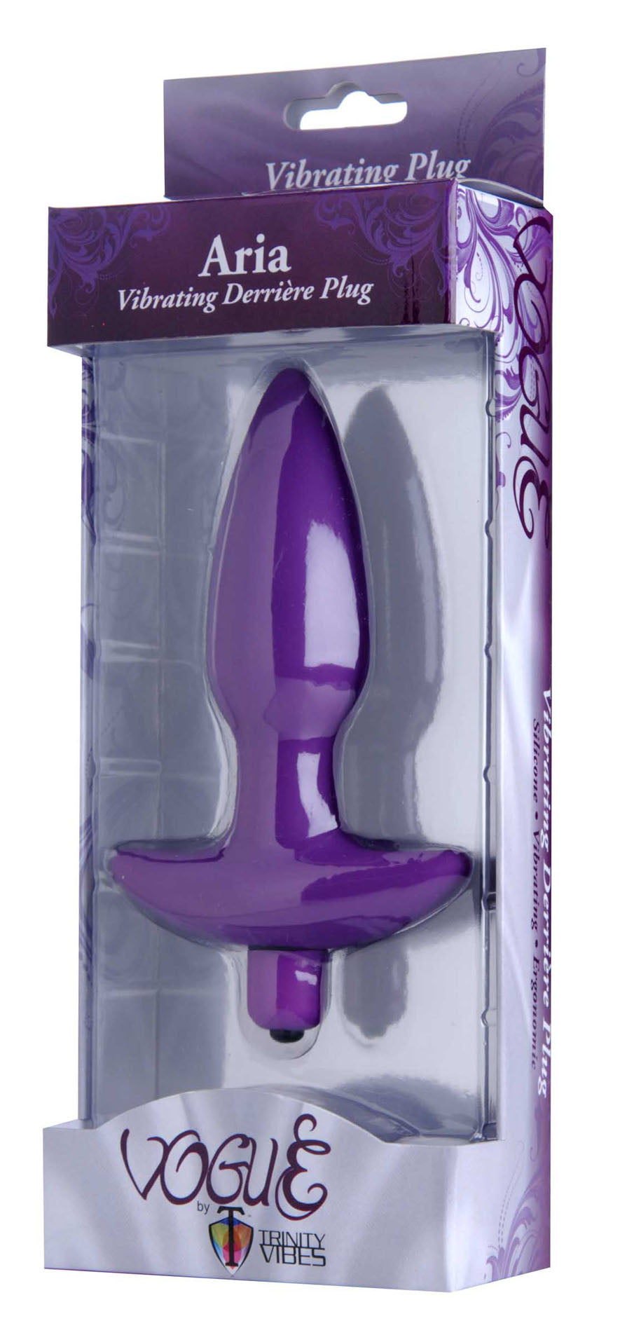 Aria Vibrating Silicone Anal Plug - Medium by Anal Toys & Stimulators