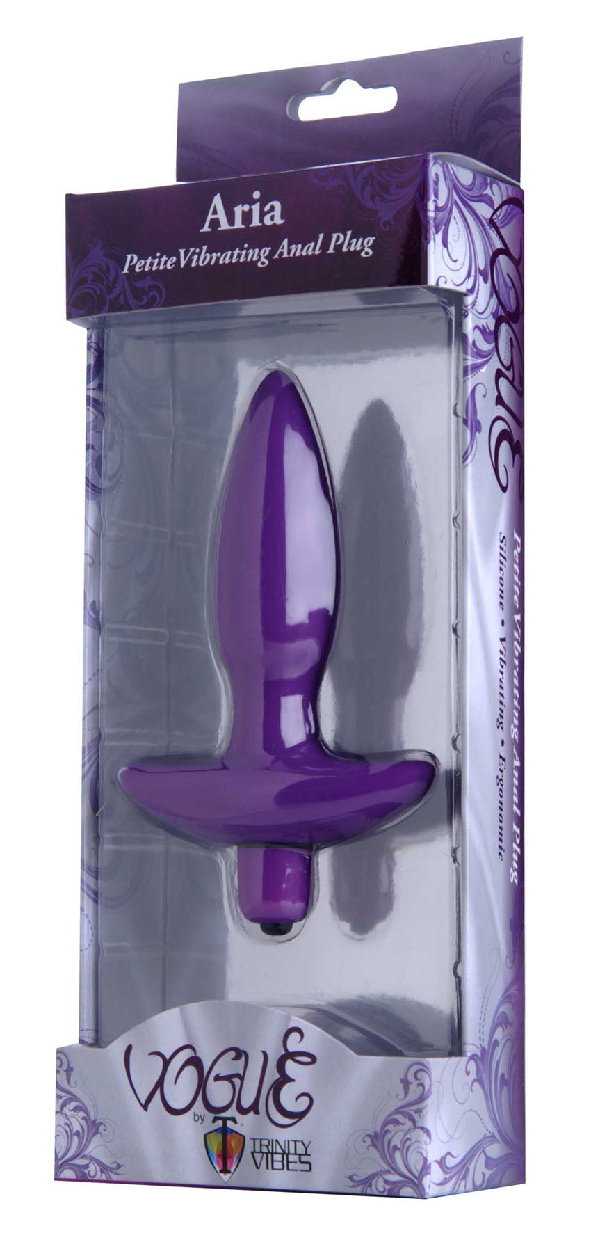 Aria Vibrating Silicone Anal Plug - Small by Anal Toys & Stimulators