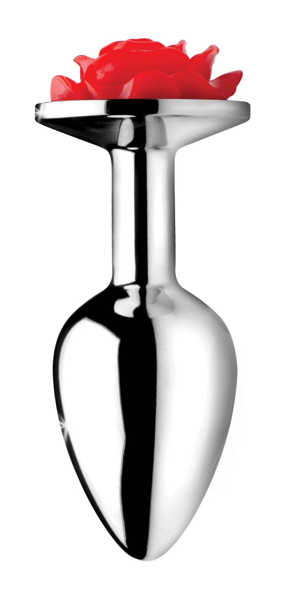 Red Rose Anal Plug - Medium by Anal Toys & Stimulators