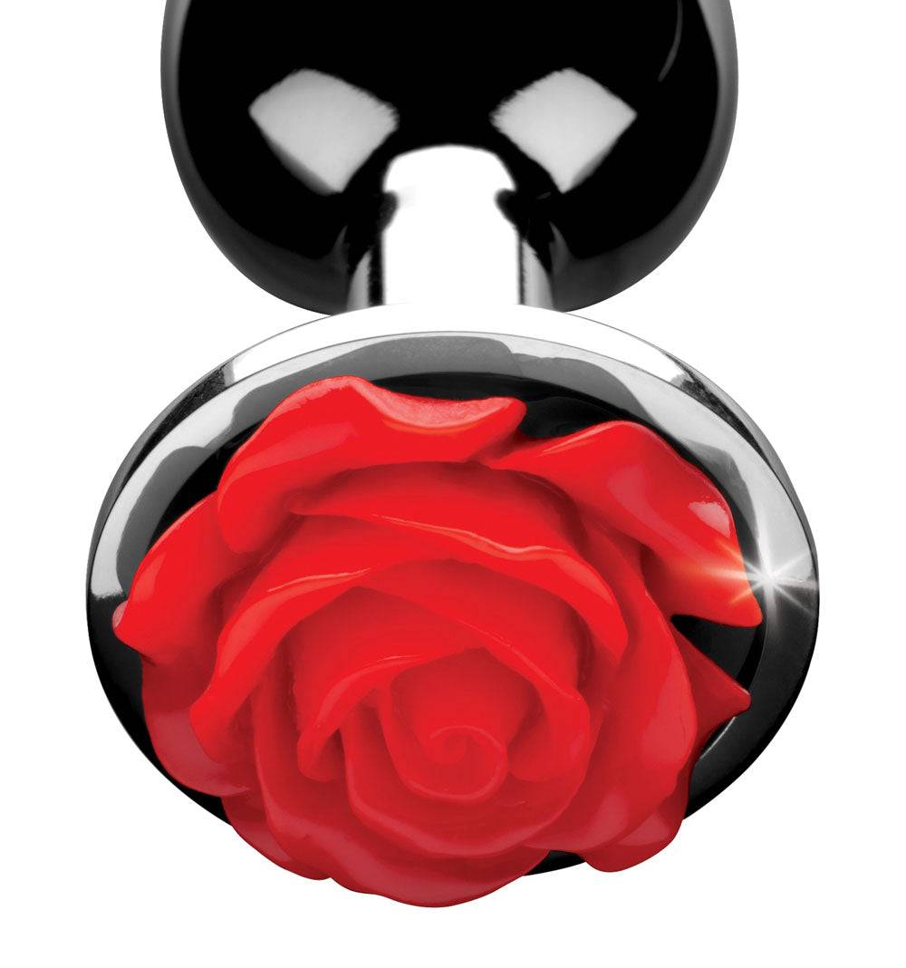 Red Rose Anal Plug - Medium by Anal Toys & Stimulators