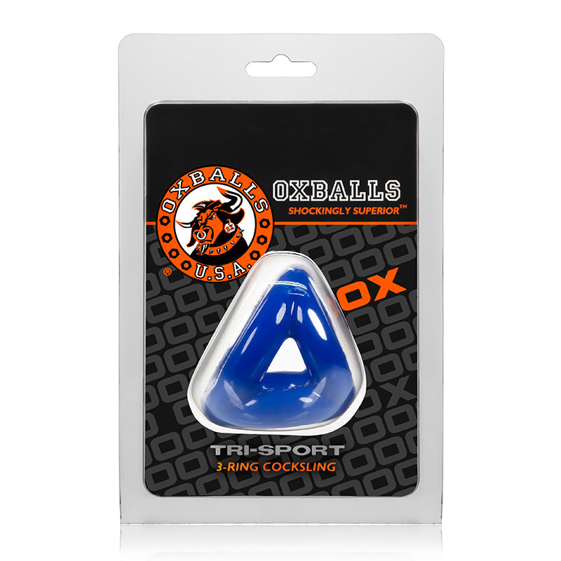 Tri Sport 3 Ring Sling Atomic Jock - Police Blue by Cock & Balls