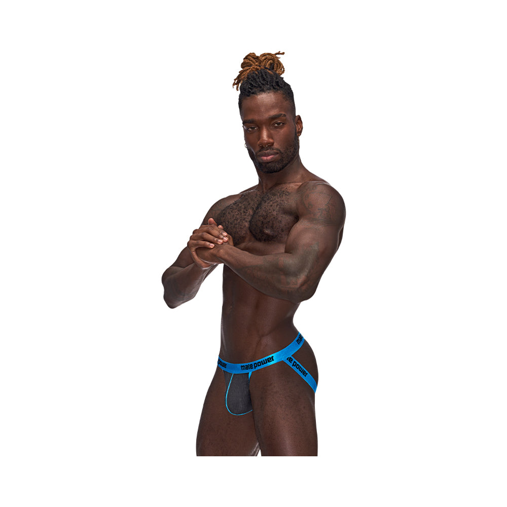 Male Power Casanova Uplift Jock Gray L/XL by Apparel