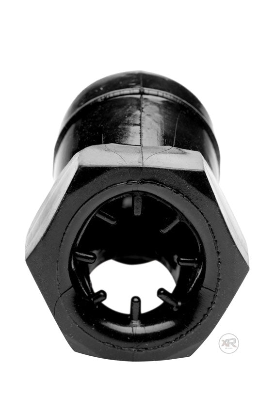 Master Series Detained - Black Restrictive Chastity Cage by Bondage & Fetish Toys