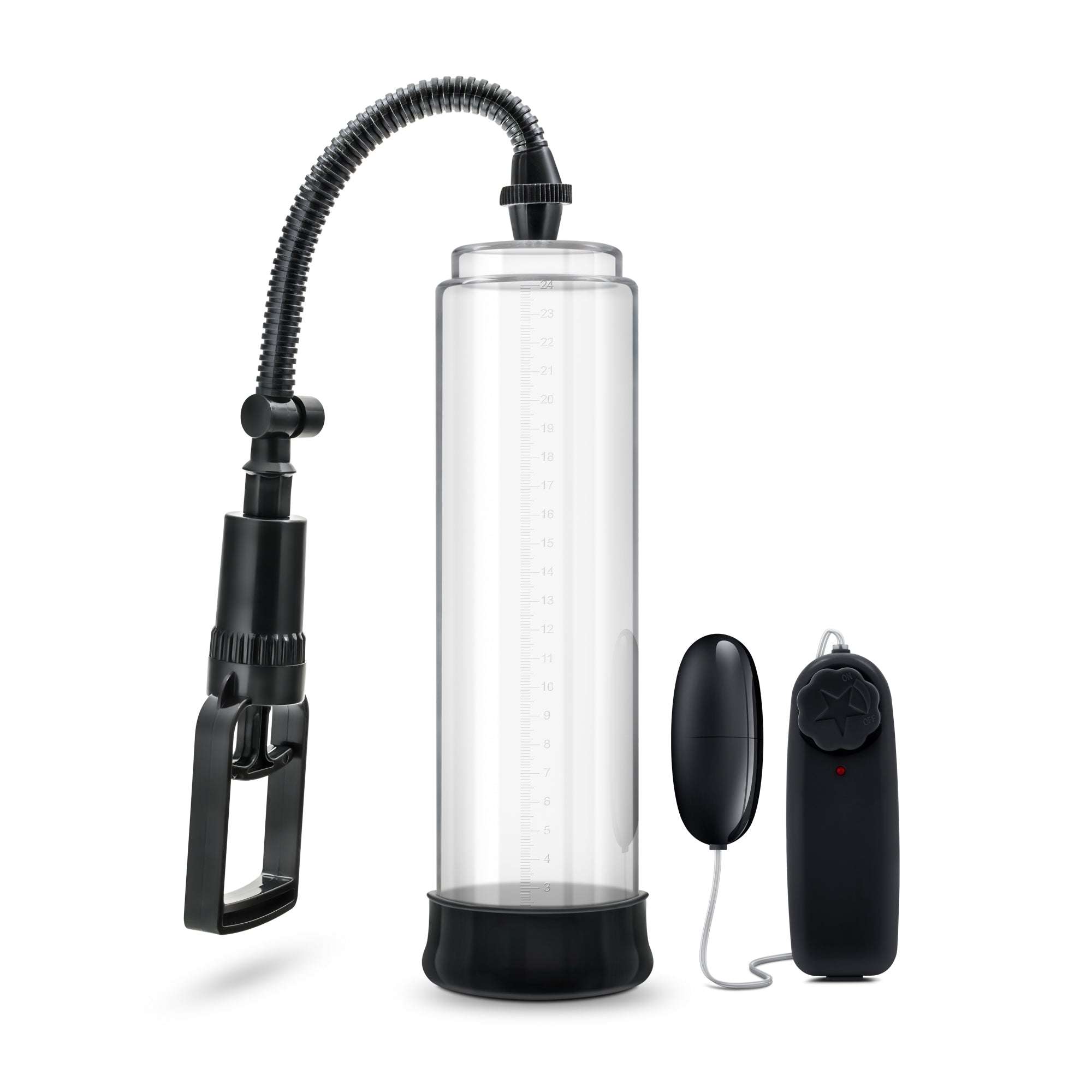 Performance Vx 4 male enhancement pump system with clear vacuum chamber and adjustable trigger pump