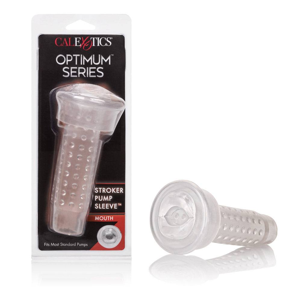 Optimum Series Stroker Pump Sleeve Mouth by Masturbators and Strokers