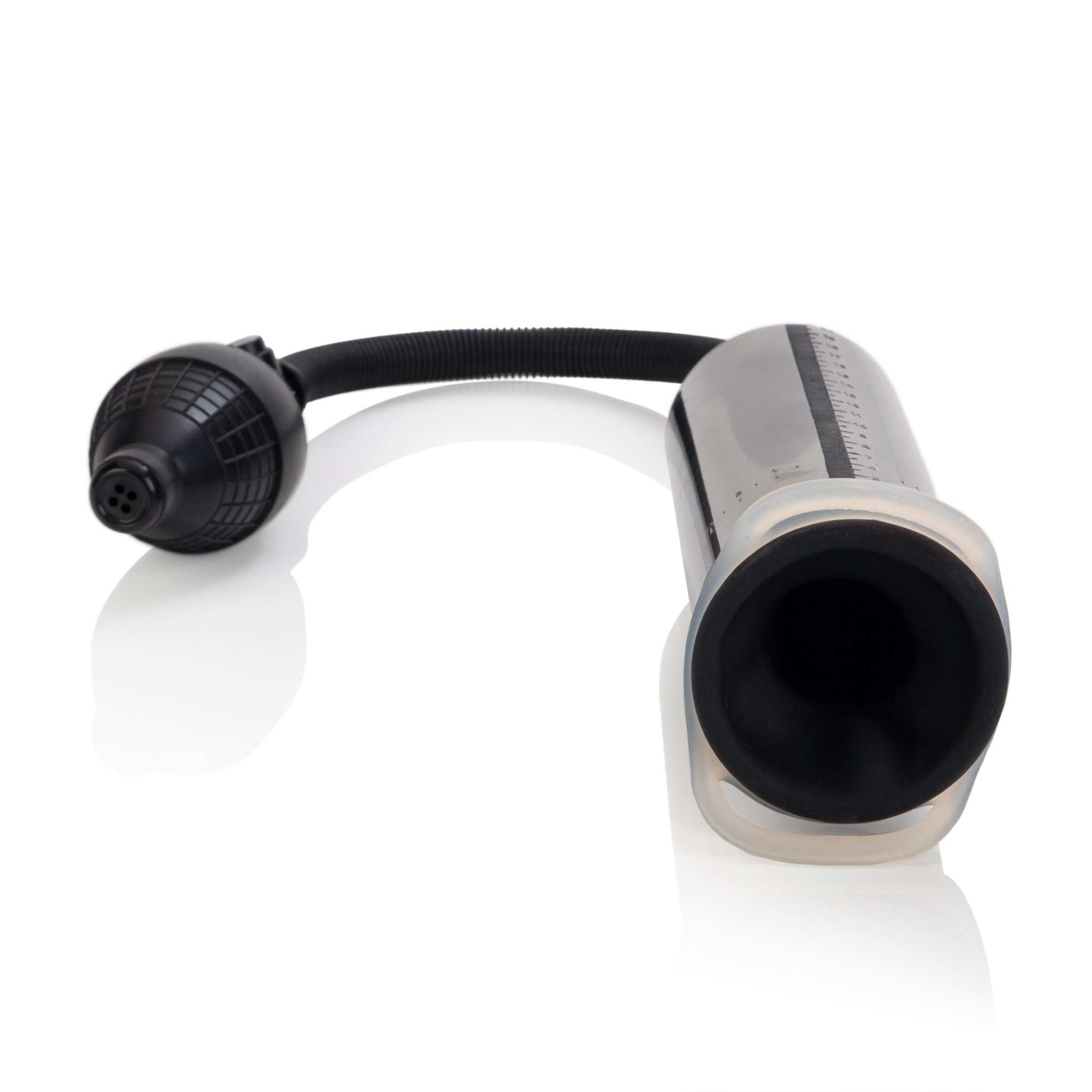 Precision Pump with enhancer featuring ergonomic cylinder and precision measurement system for personal enhancement and performance boosting