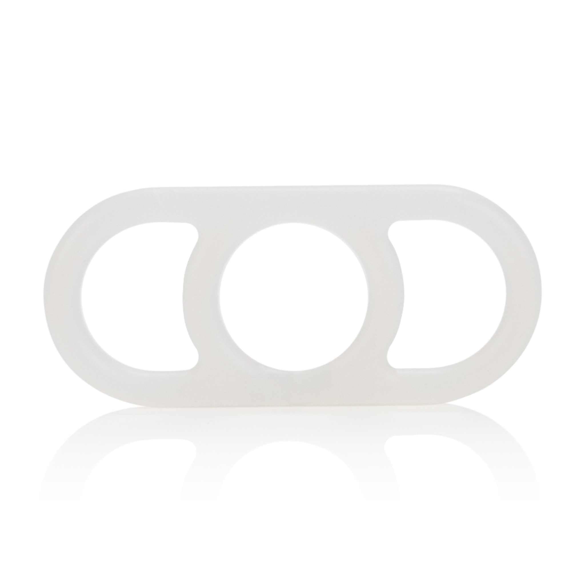White double-ring gasket seal for Quick Draw Vacuum Pump accessory