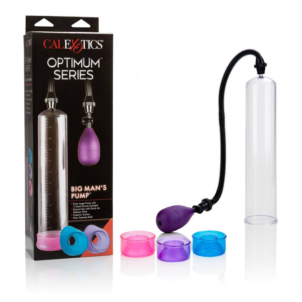 Big Mans Pump 12 Inches vacuum pump with interchangeable sleeves for personalized fit and comfort.