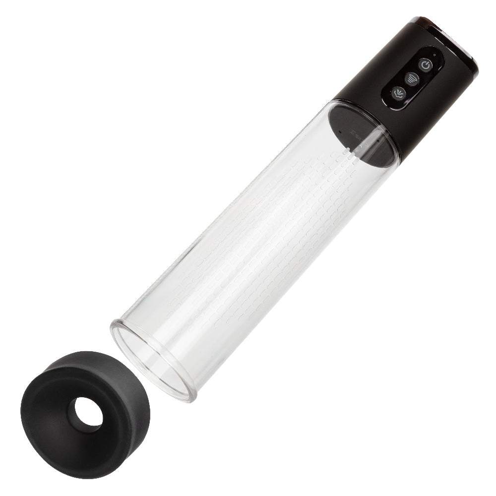 Peak Rechargeable Pump - Black/clear by Cock & Balls