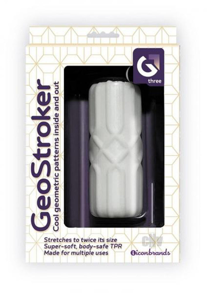 Geostroker 3 Stroker - White by Masturbators and Strokers