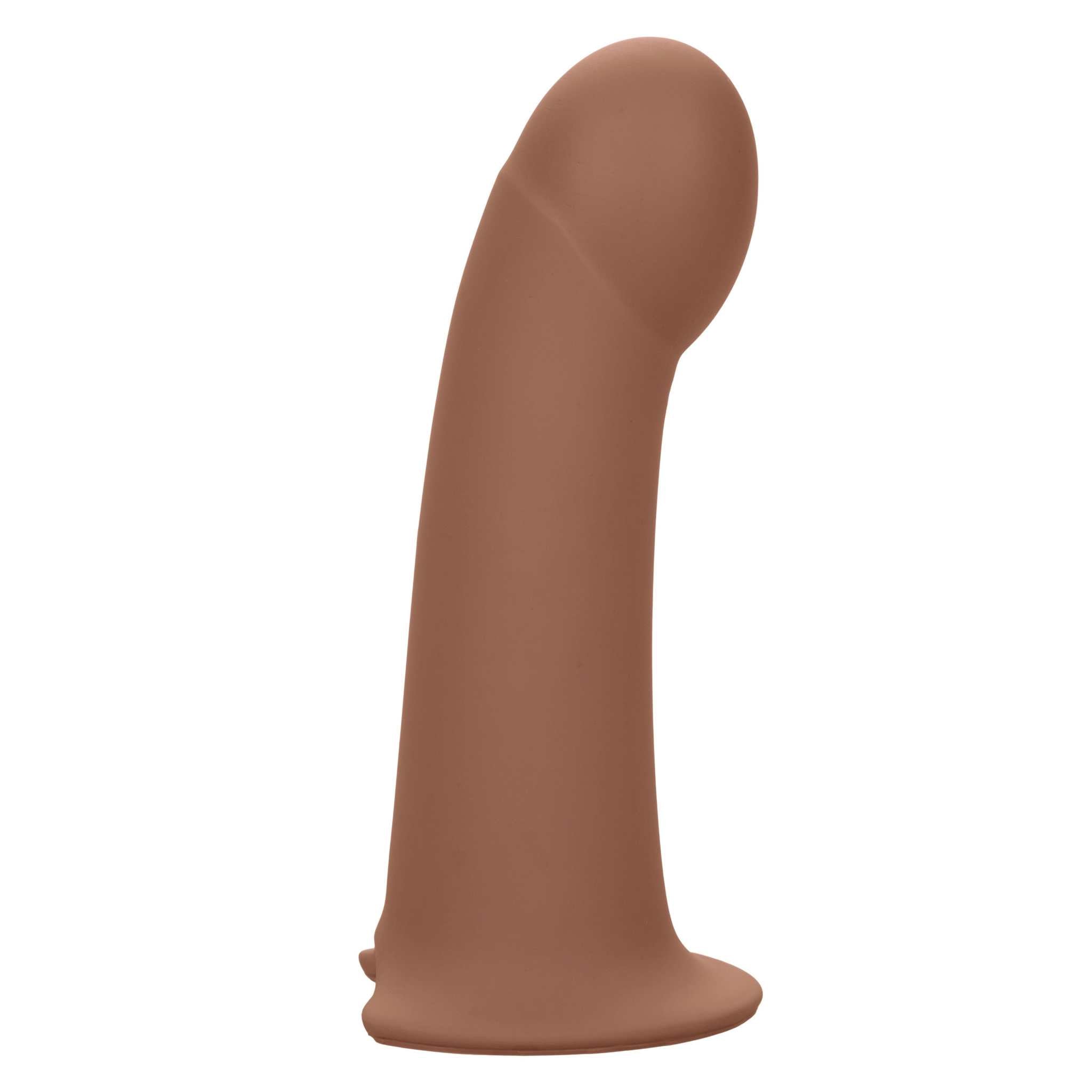 Performance Maxx Extension brown liquid silicone hollow shaft with solid head and harness