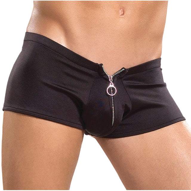 Male Power Zipper Shorts L/XL Underwear by Apparel