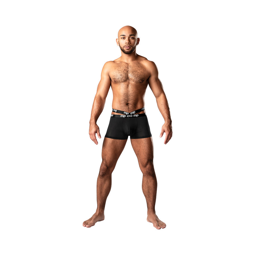 Male Power Infinite Comfort Amplifying Strappy Pouch Short Periwinkle XL by Apparel
