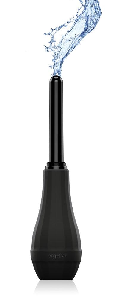 Ergoflo Extra 5 Inch premium anal douche with medical grade contoured bulb and ABS plastic tip