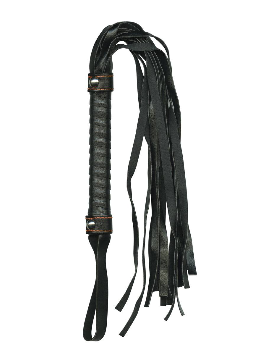The 9's Orange Is the New Black Whip It - Black by Bondage & Fetish Toys