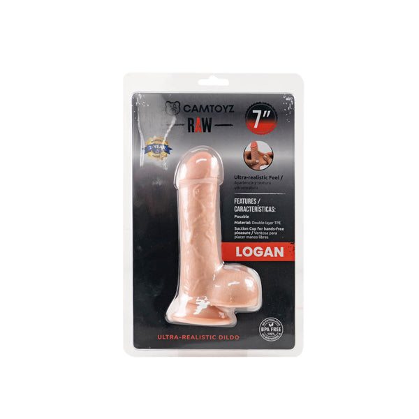 Raw Dildo Ultra Realistic Logan - Light by Anal Toys & Stimulators