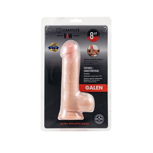 Raw Dildo Ultra Realistic Galen - Light by Anal Toys & Stimulators