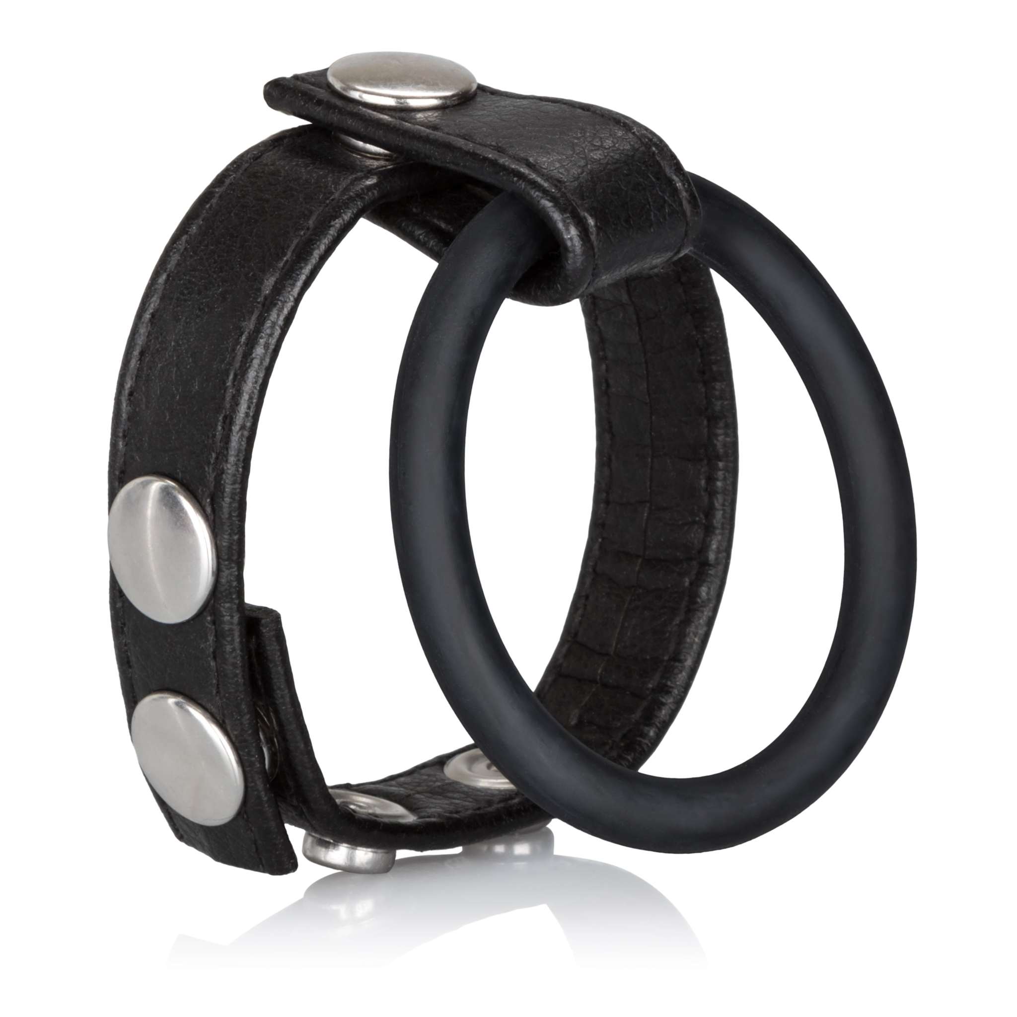 Large Leather Ball Spreader by Cock & Balls