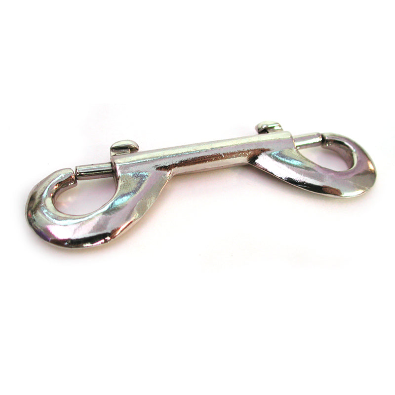 KinkLab Nickel-Plated Snap Hooks (4) by Bondage & Fetish Toys
