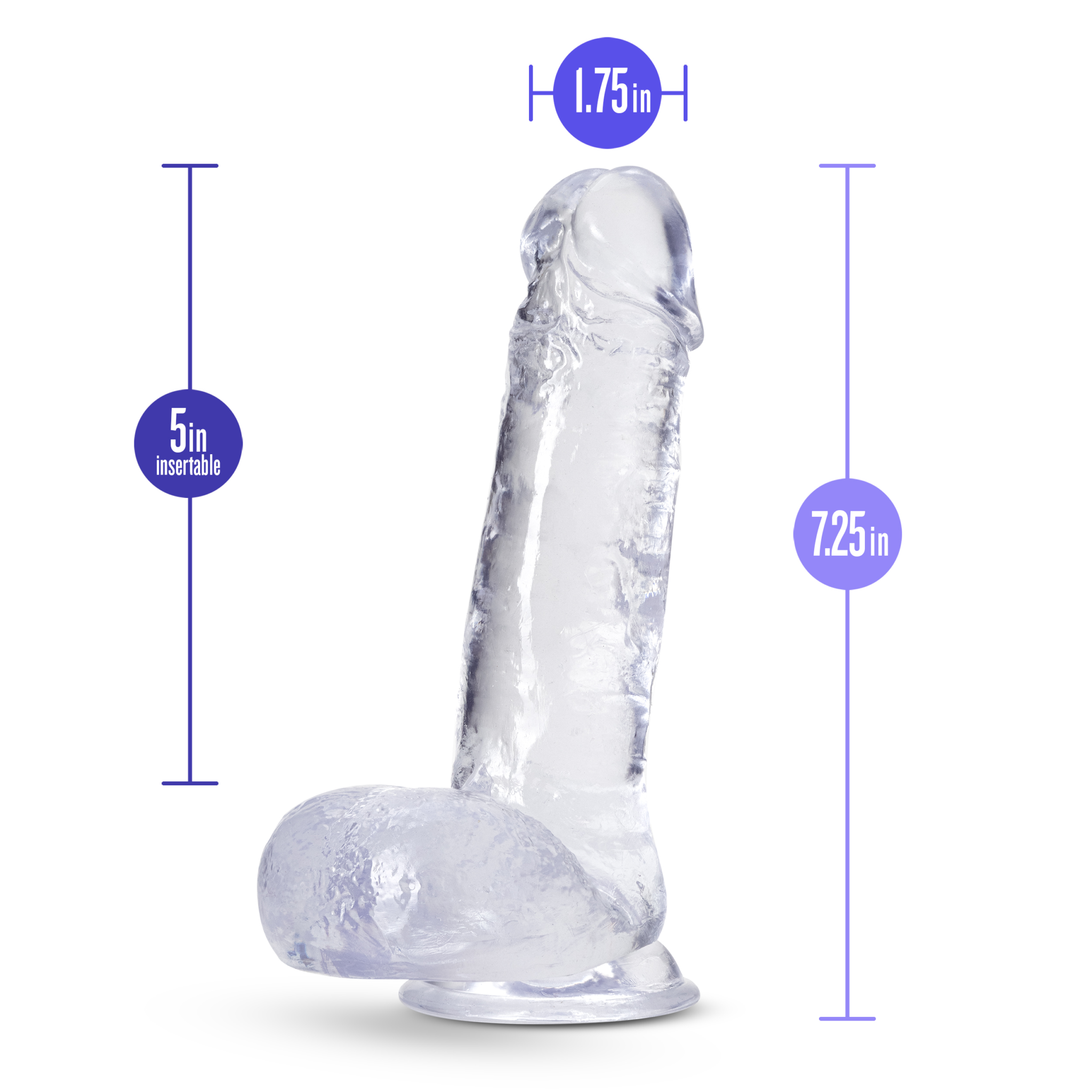 B Yours Plus - Rock N’ Roll - Clear by Anal Toys & Stimulators