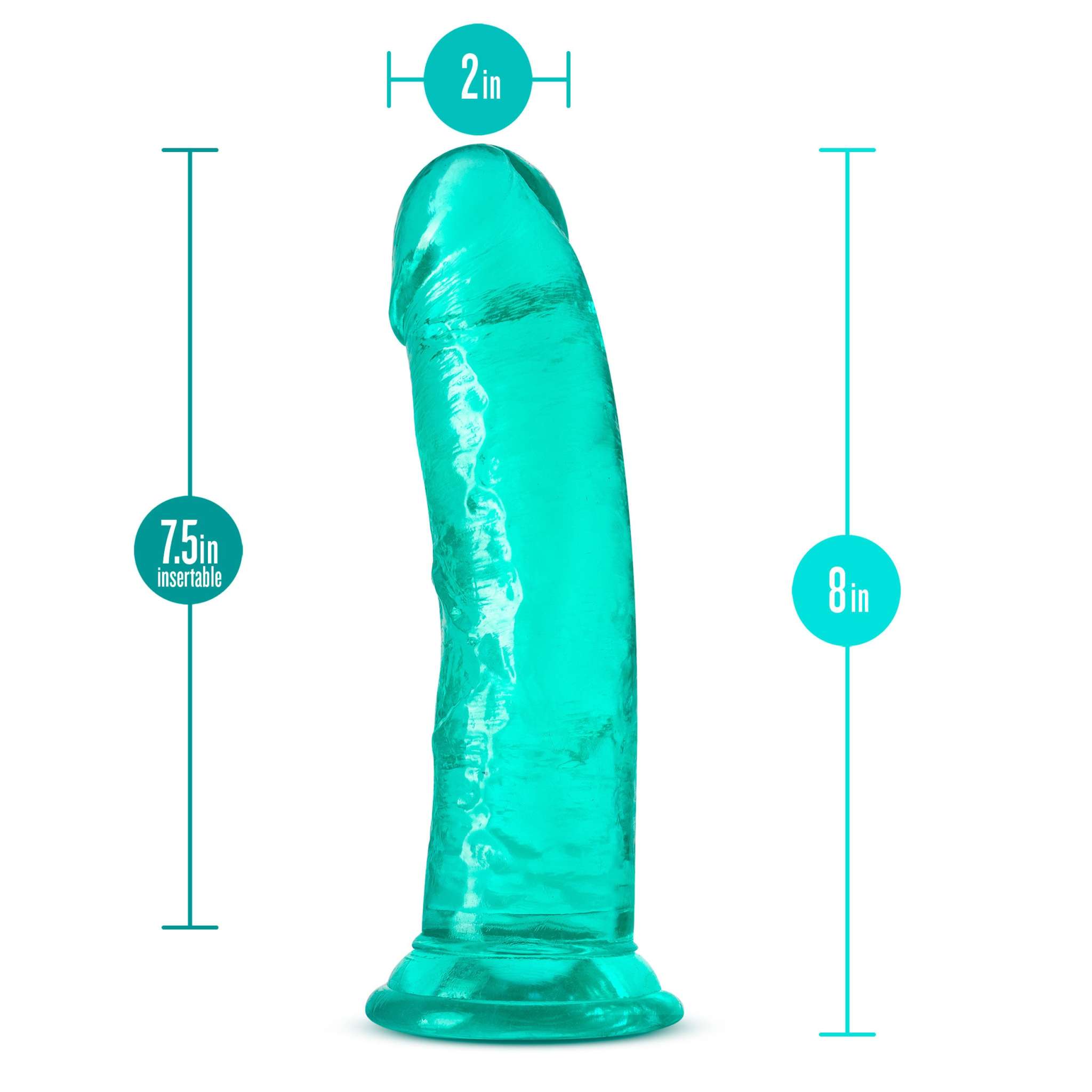 B Yours Plus - Roar n' Ride - Teal by Anal Toys & Stimulators