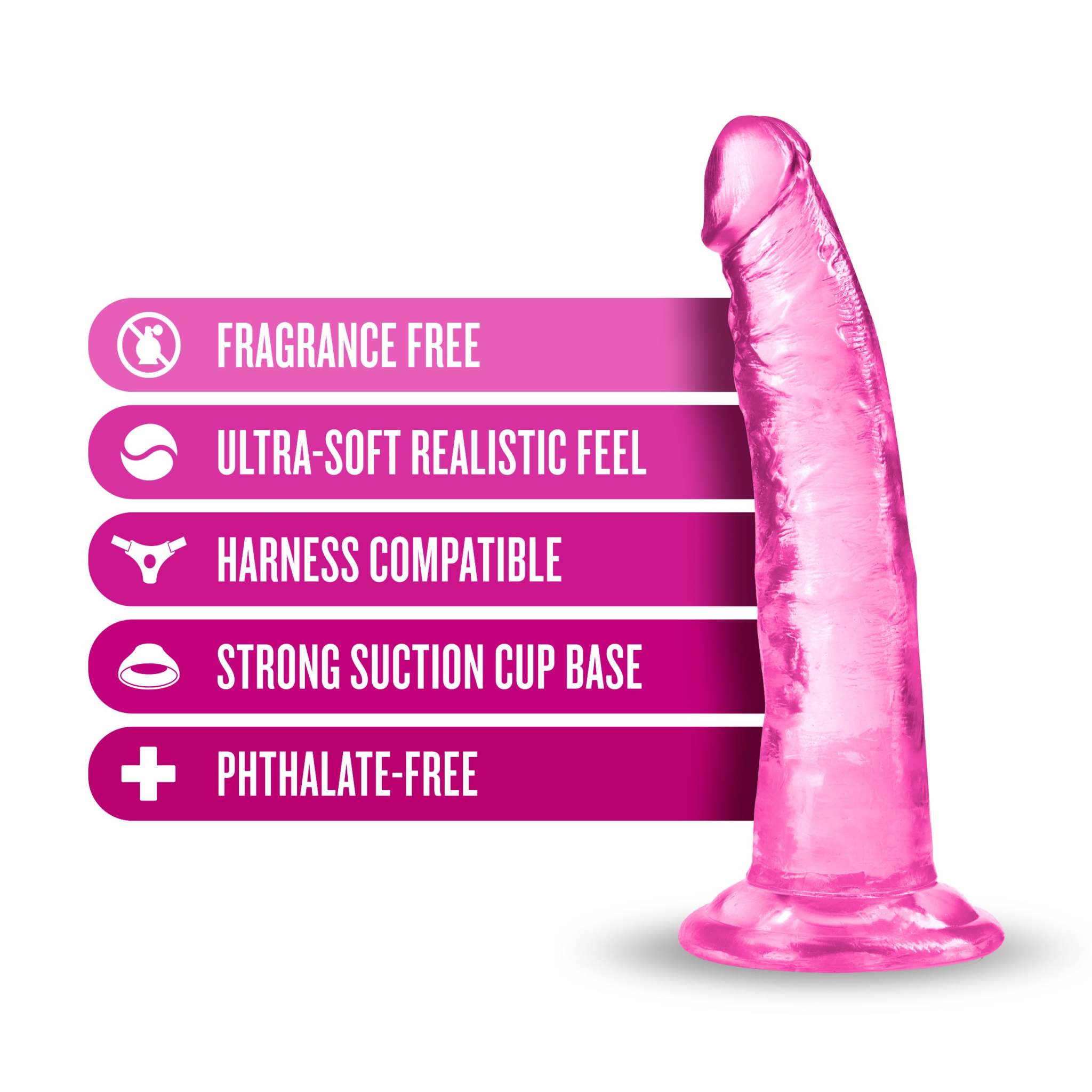B Yours Plus - Lust N Thrust - Pink by Anal Toys & Stimulators