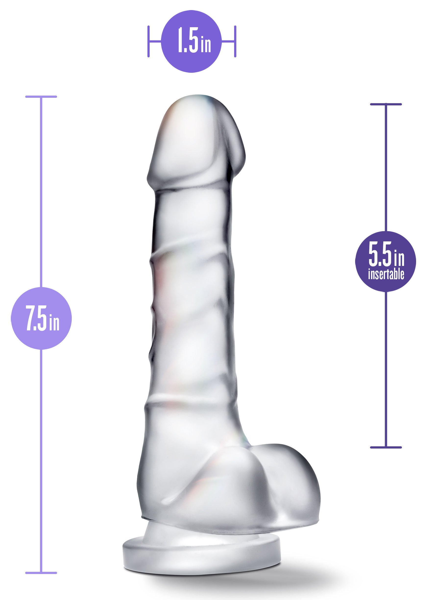 B Yours Diamond - Quartz - Clear by Anal Toys & Stimulators