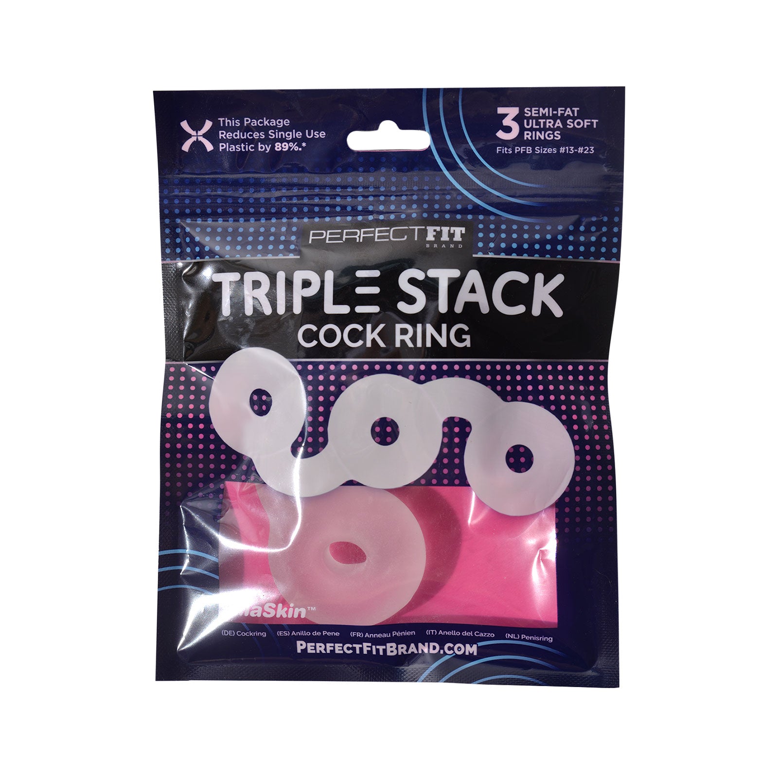 Triple Stack Cock Ring by Cock & Balls
