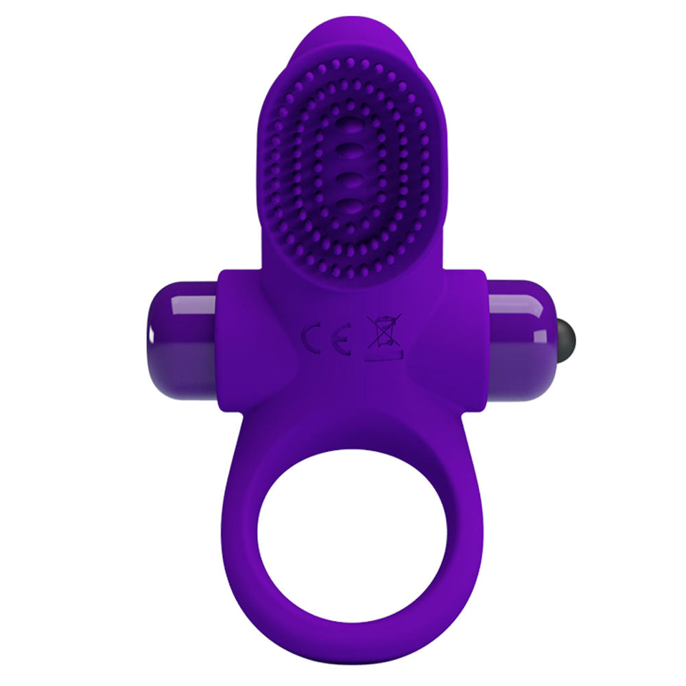 Pretty Love Vibrating Cock Ring II - Purple by Cock & Balls