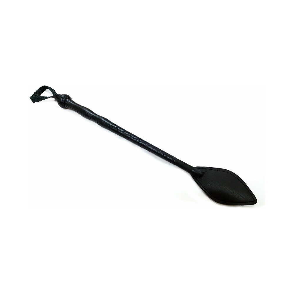 Rouge Leather Whip Black by Bondage & Fetish Toys