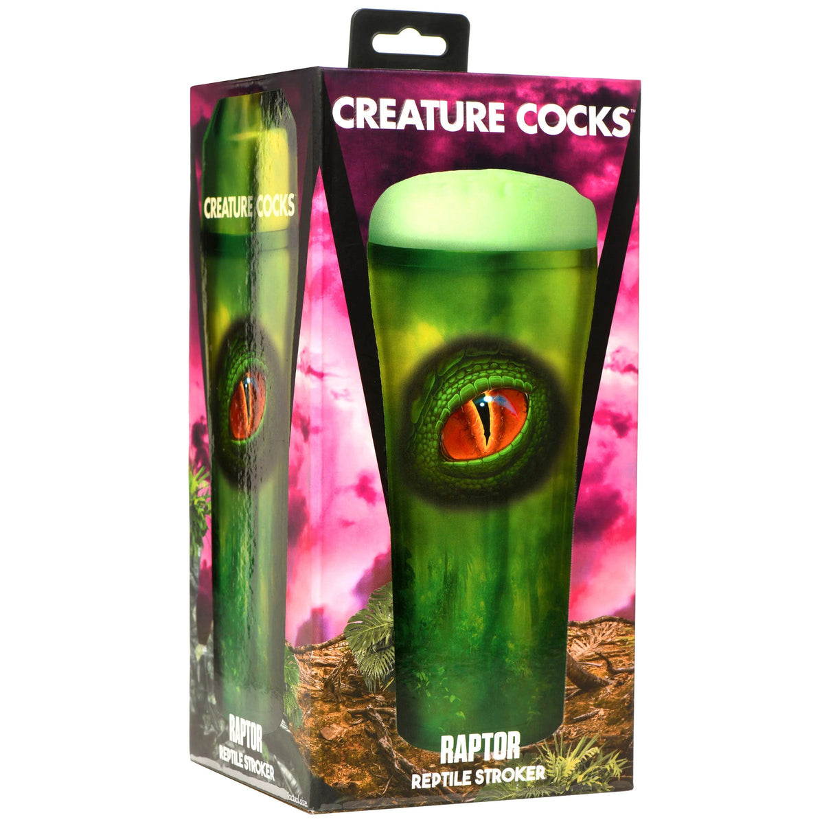 Raptor Reptile Stroker - Green by Masturbators and Strokers