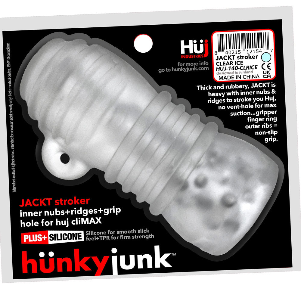 Jackt Stroker - Clear Ice by Masturbators and Strokers