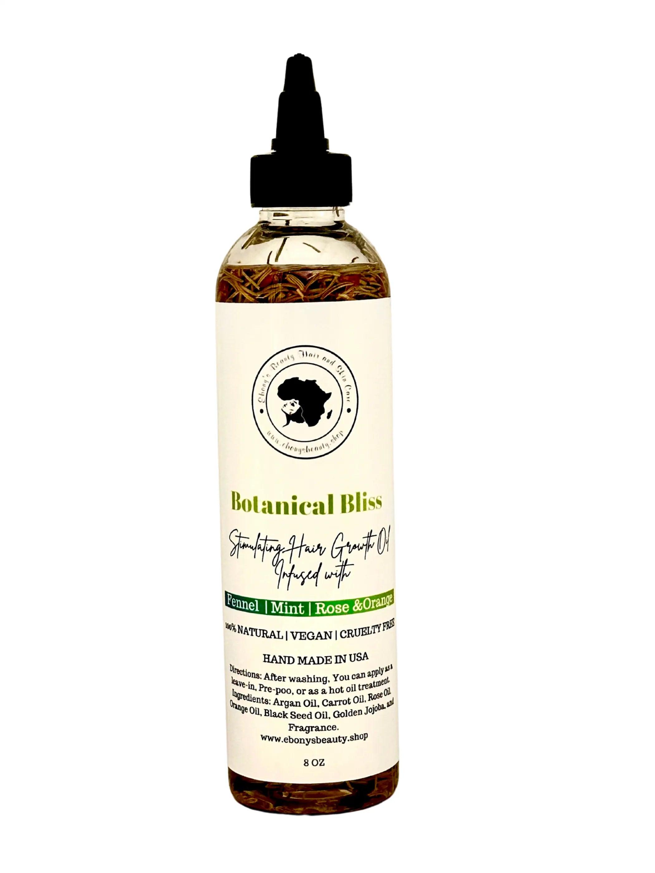 "Botanic Bliss Hair Growth Oil by Personal Care