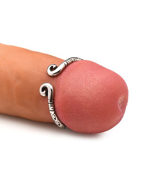Master Series Kingpin Stainless Steel 30mm Glans Ring by Bondage & Fetish Toys