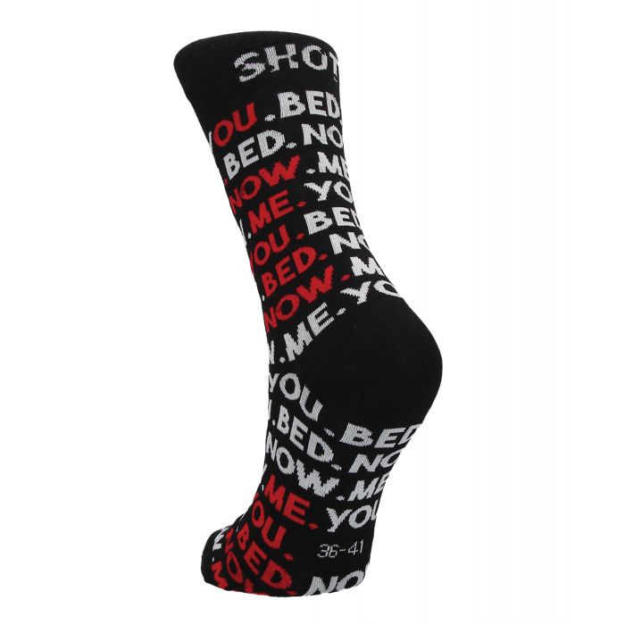 Shots Sexy Socks You, Me, Bed, Now - Male by Apparel