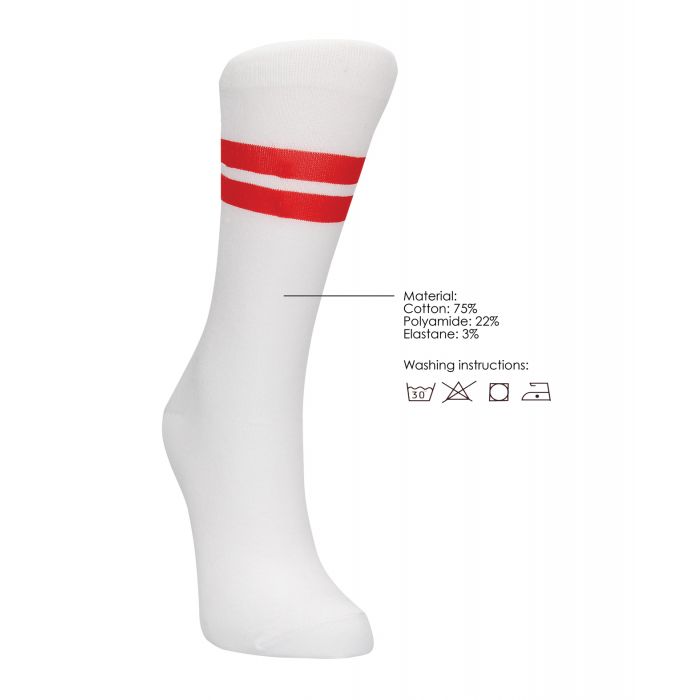 Shots Sexy Socks Dirty Mind - Male by Apparel