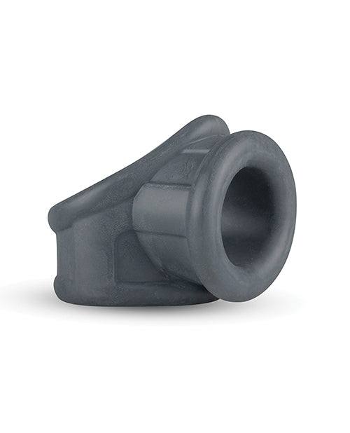 Black Boners Stretchy Cocksling made of soft, stretchy liquid silicone with a 2-in-1 ballstretcher design for enhanced comfort and performance.