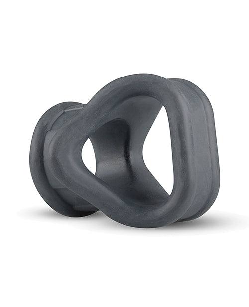 Boners Stretchy Cocksling black liquid silicone male pleasure enhancer with 2-in-1 ballstretcher design
