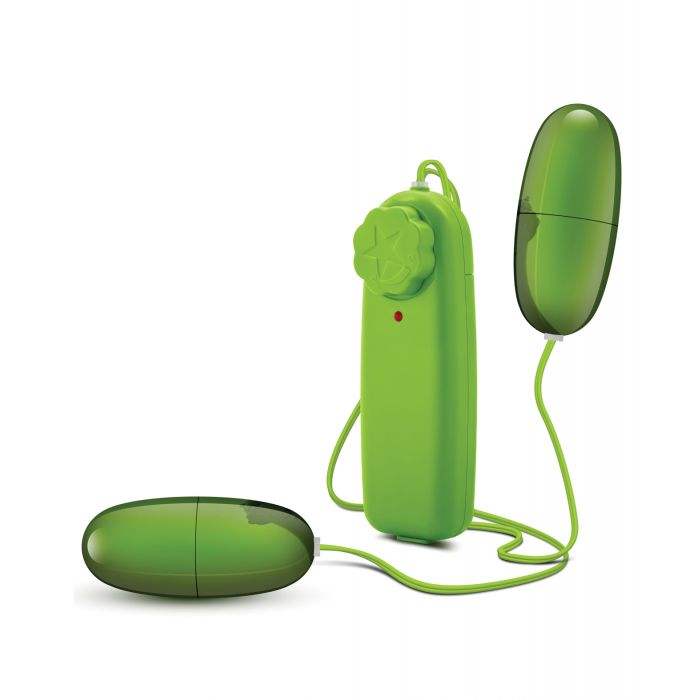 Blush B Yours Double Pop Eggs - Lime by Vibrators and Massagers