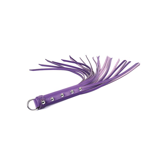Spartacus 20" Strap Whip - Purple by Bondage & Fetish Toys