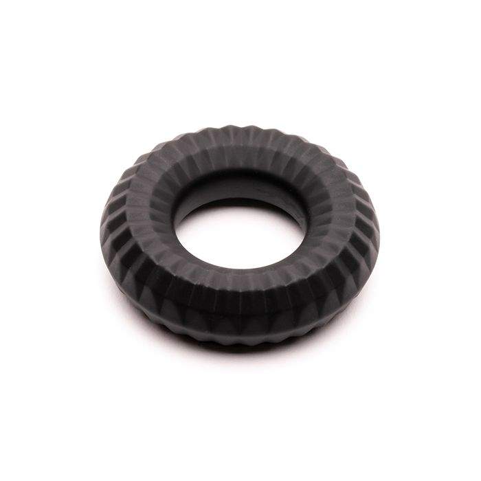 Sport Fucker Nitro Ring black durable silicone cock ring for enhanced stamina and comfort