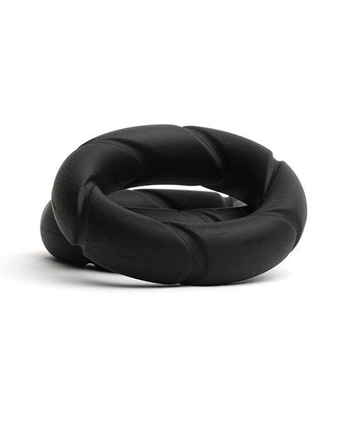 Black durable Sport Fucker Ready Rings made of high-quality liquid silicone for sport training and play