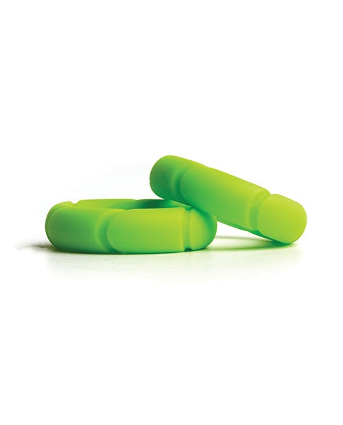 Sport Fucker Ready Rings durable green silicone rings for sport training and play