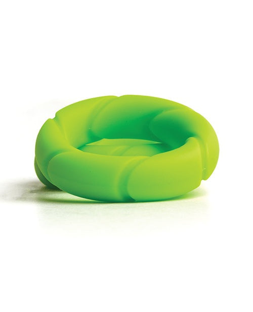 Bright green Sport Fucker Ready Ring made of durable liquid silicone for sport training and play